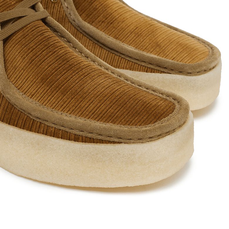 Clarks Wallabee Cup tan cord
