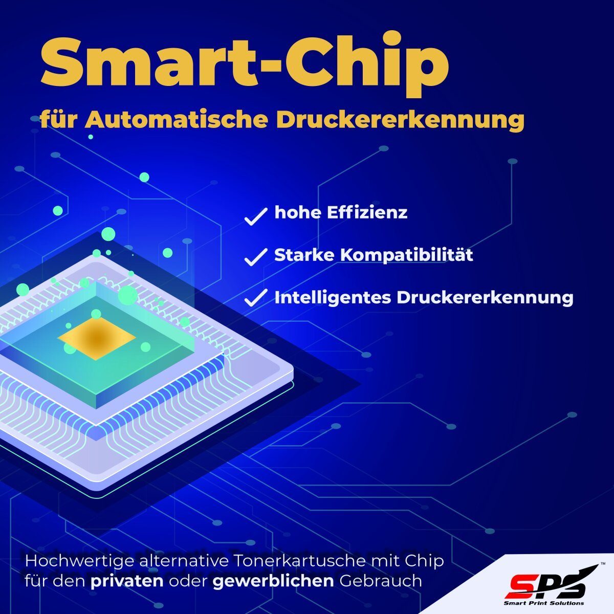SPS Kompatibel für Epson EcoTank ET-2810 (C13T00P140/104) Tintennachfüllfl Nachfülltinte (für Epson, 1er Pack, x)