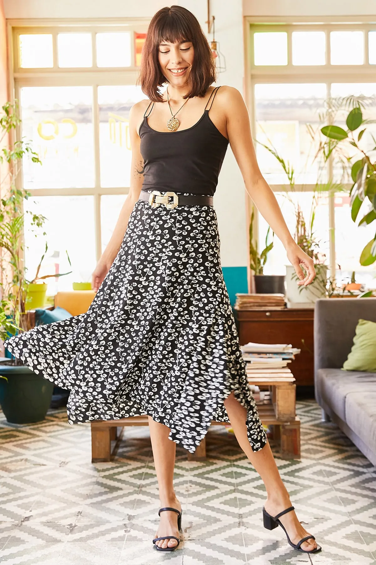 Olalook  Rock - Schwarz - Maxi
