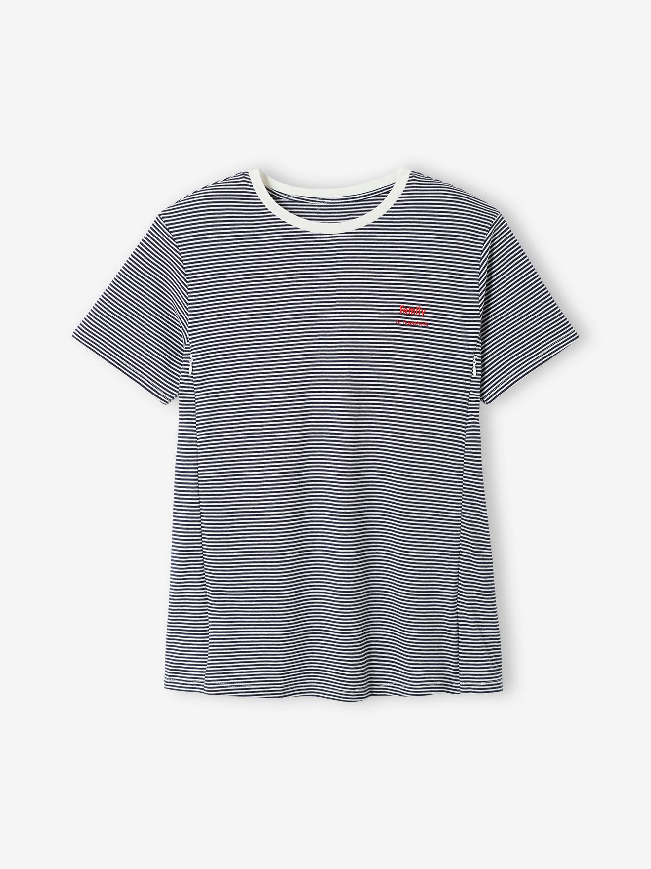 Vertbaudet T-Shirt aus Baumwolle, Schwangerschaft & Stillzeit, personalisierbar Oeko-Tex - grün