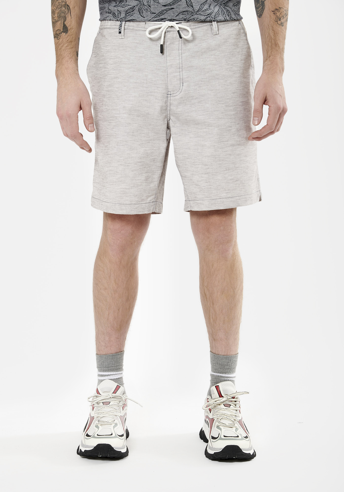 MERLO  Short gris Homme