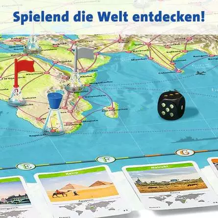 Weltreise - Spiel ab 8 Jahren