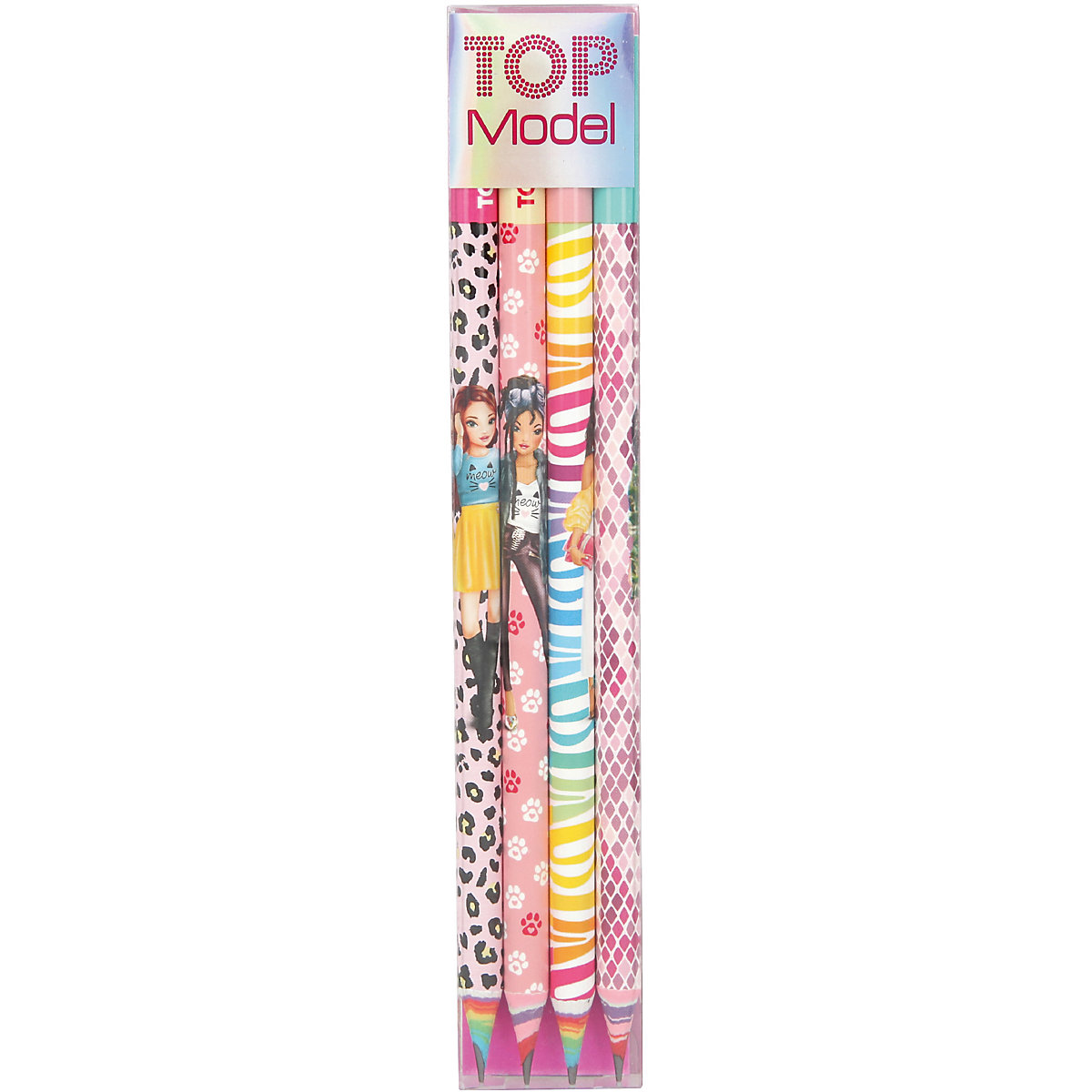 TOPModel Bleistiftset, 4 Stück