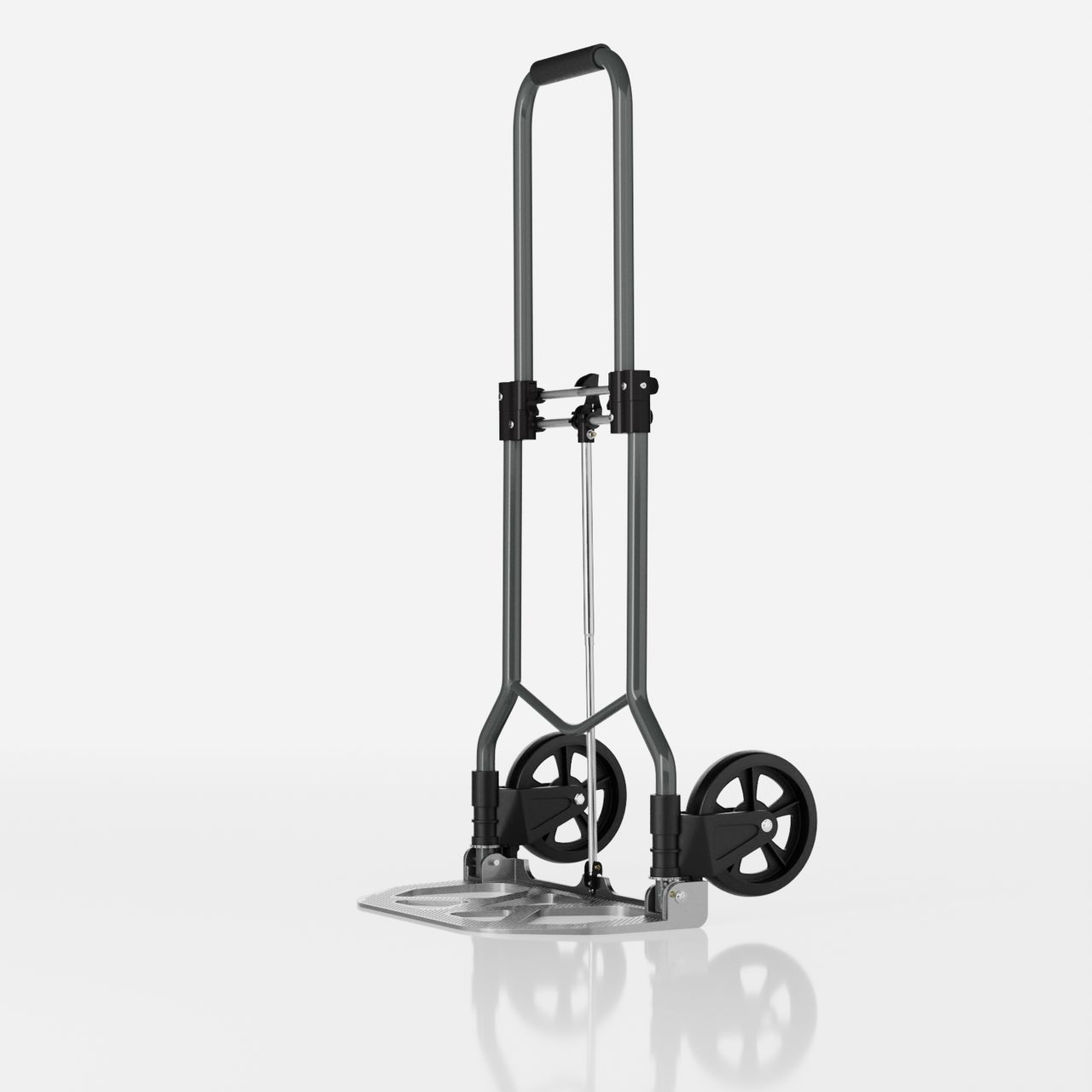 TroniTechnik TroniTechnik® Sackkarre SK-01 Handkarre klappbar, Transportkarre bis 100kg, Klappwagen Aluminium