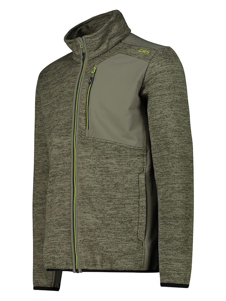 CMP Fleecejacke in Khaki günstig kaufen