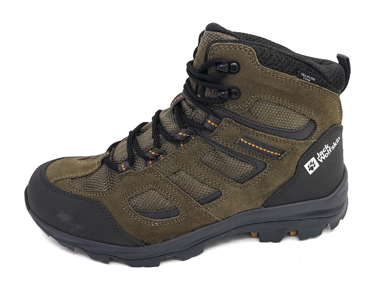 Jack Wolfskin Vojo 3 Tex. Mid M 4042462/4287 Grün 4287 Khaki/ Phantom