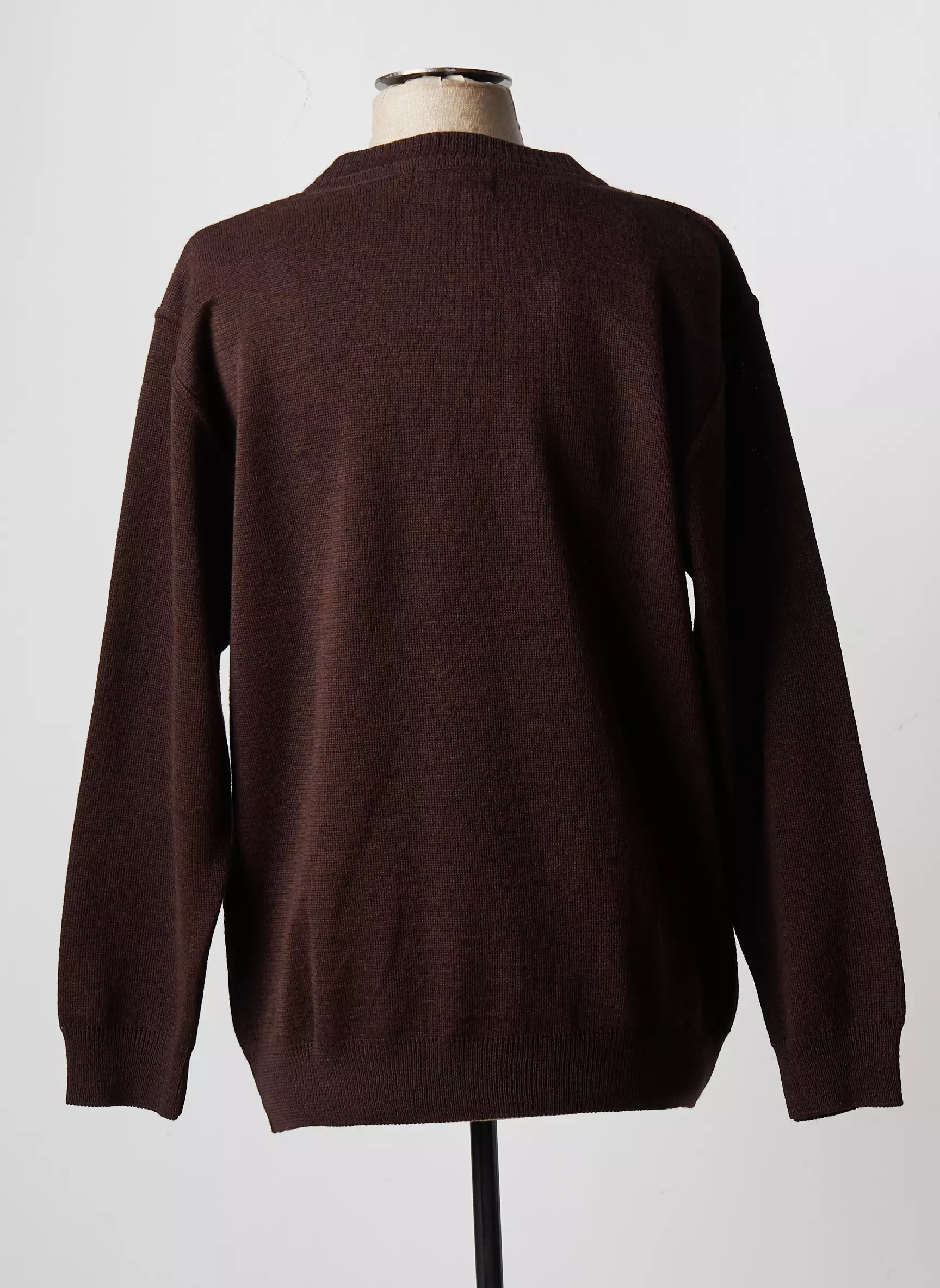 Easy Line Cardigans Homme couleur marron
