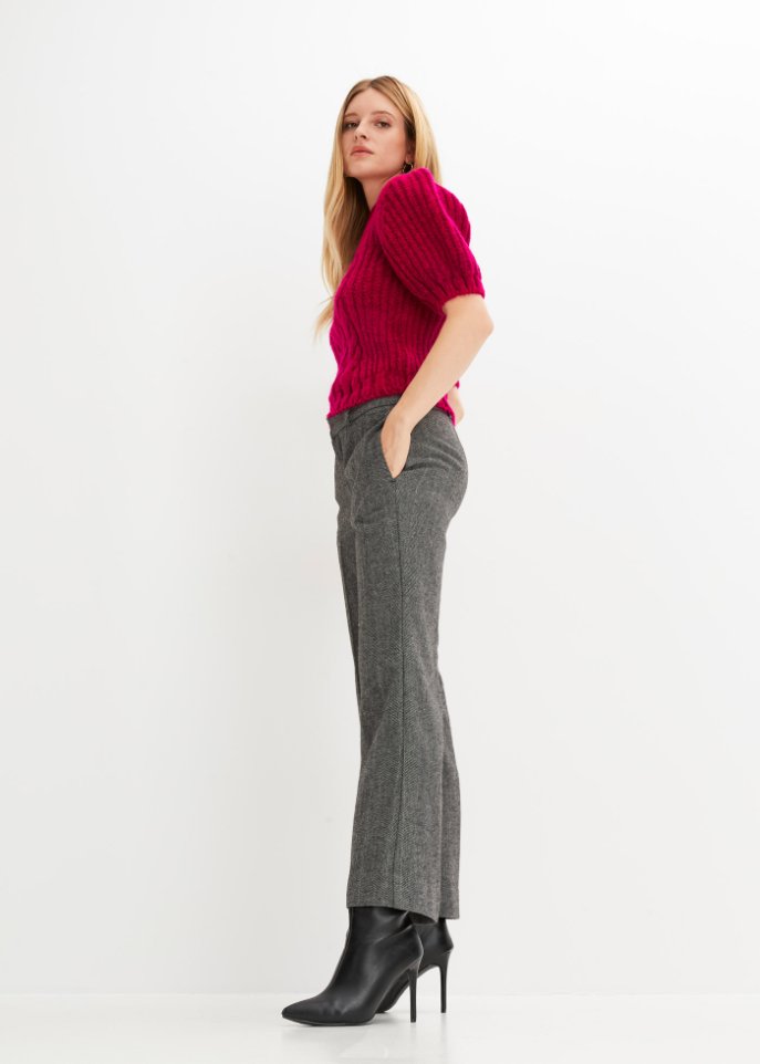 Pullover mit Zopfmuster
