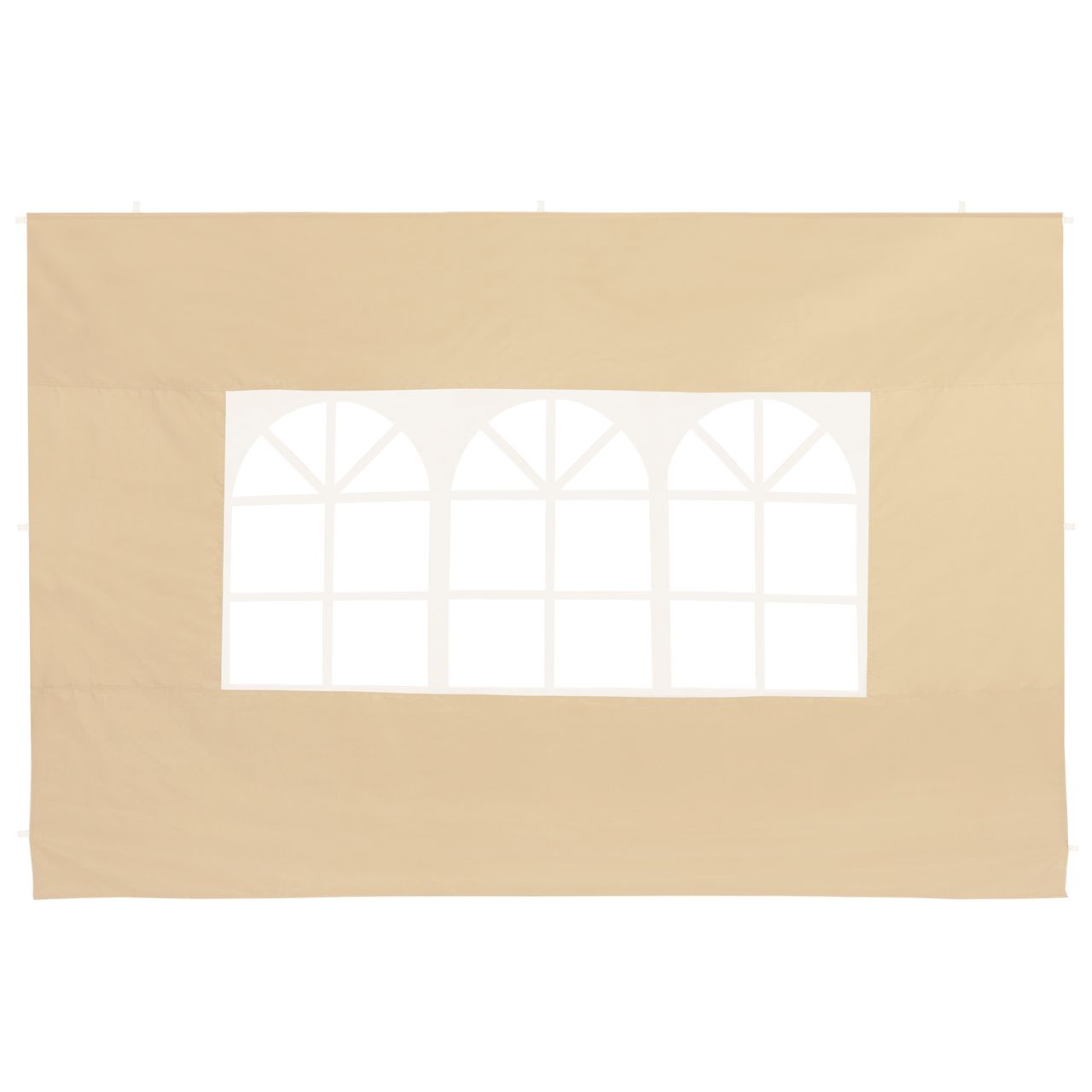 Casaria Seitenwände Faltpavillon 2er-Set Beige 3x2m