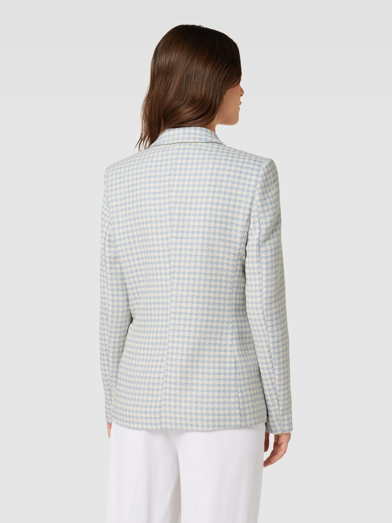 Damen Blazer in Bouclé-Optik in rauchblau