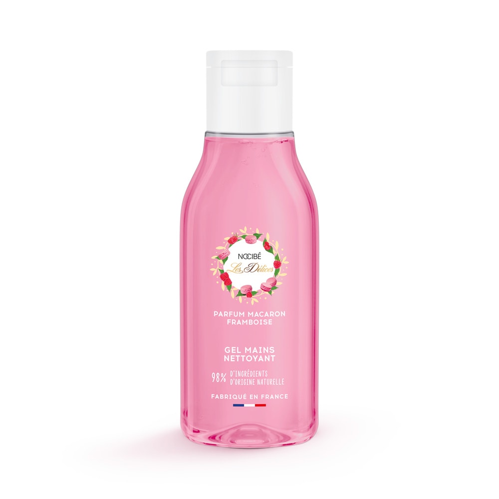Nocibé Les Délices - Macaron Framboise Gel Mains Nettoyant
