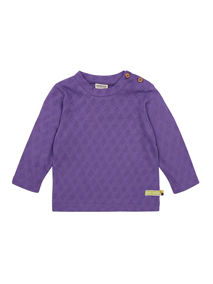 loud   proud Longsleeve in Lila günstig kaufen