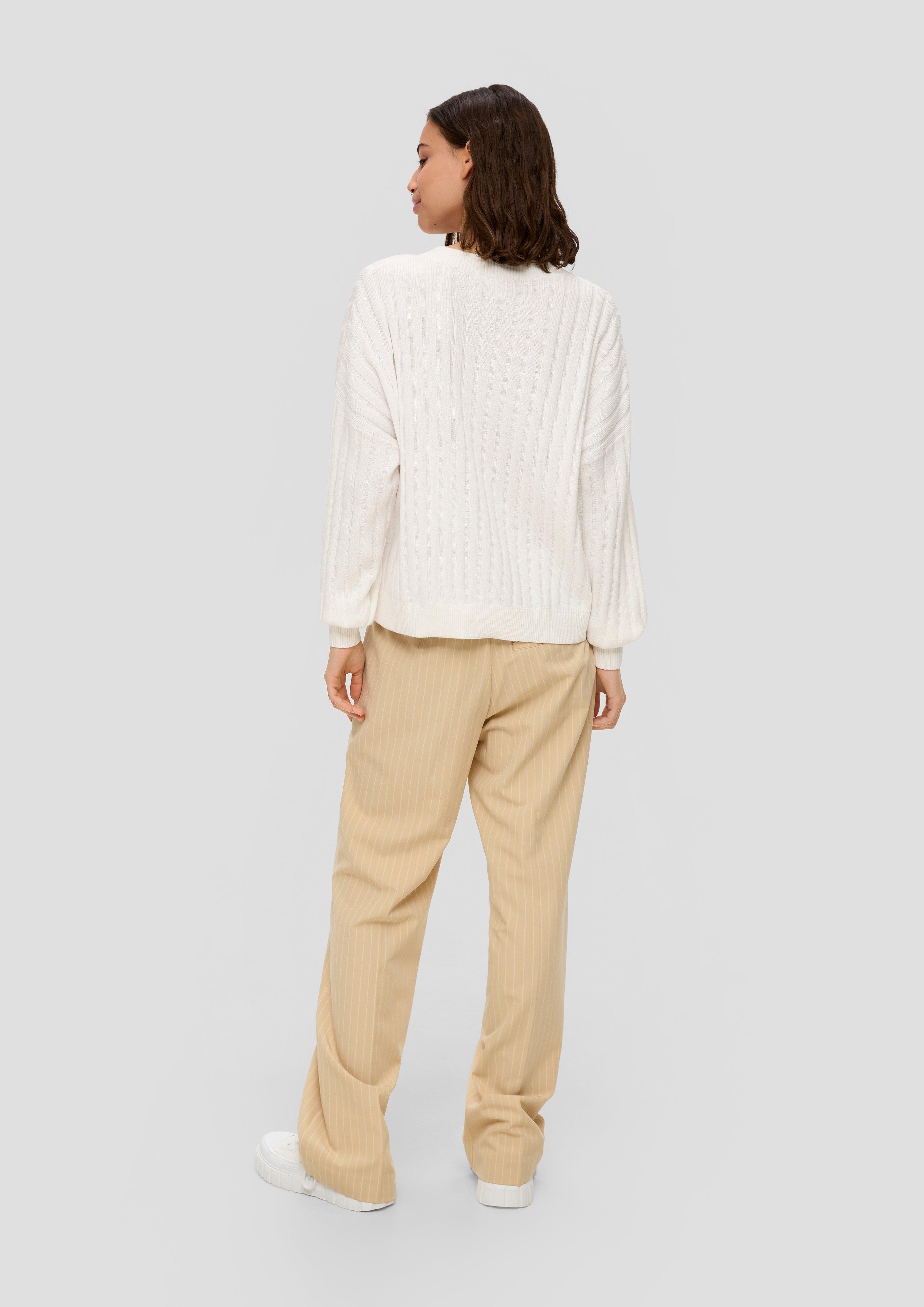 Weicher Strickpullover aus Baumwollmix  2140610-0200