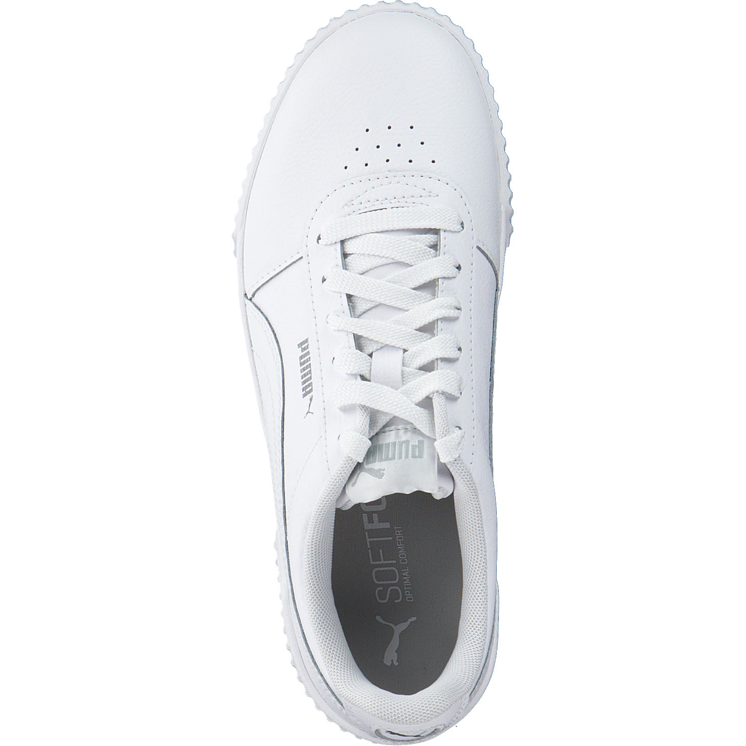 Puma Carina L 370325, Sneakers Low, Damen, Weiß (White)