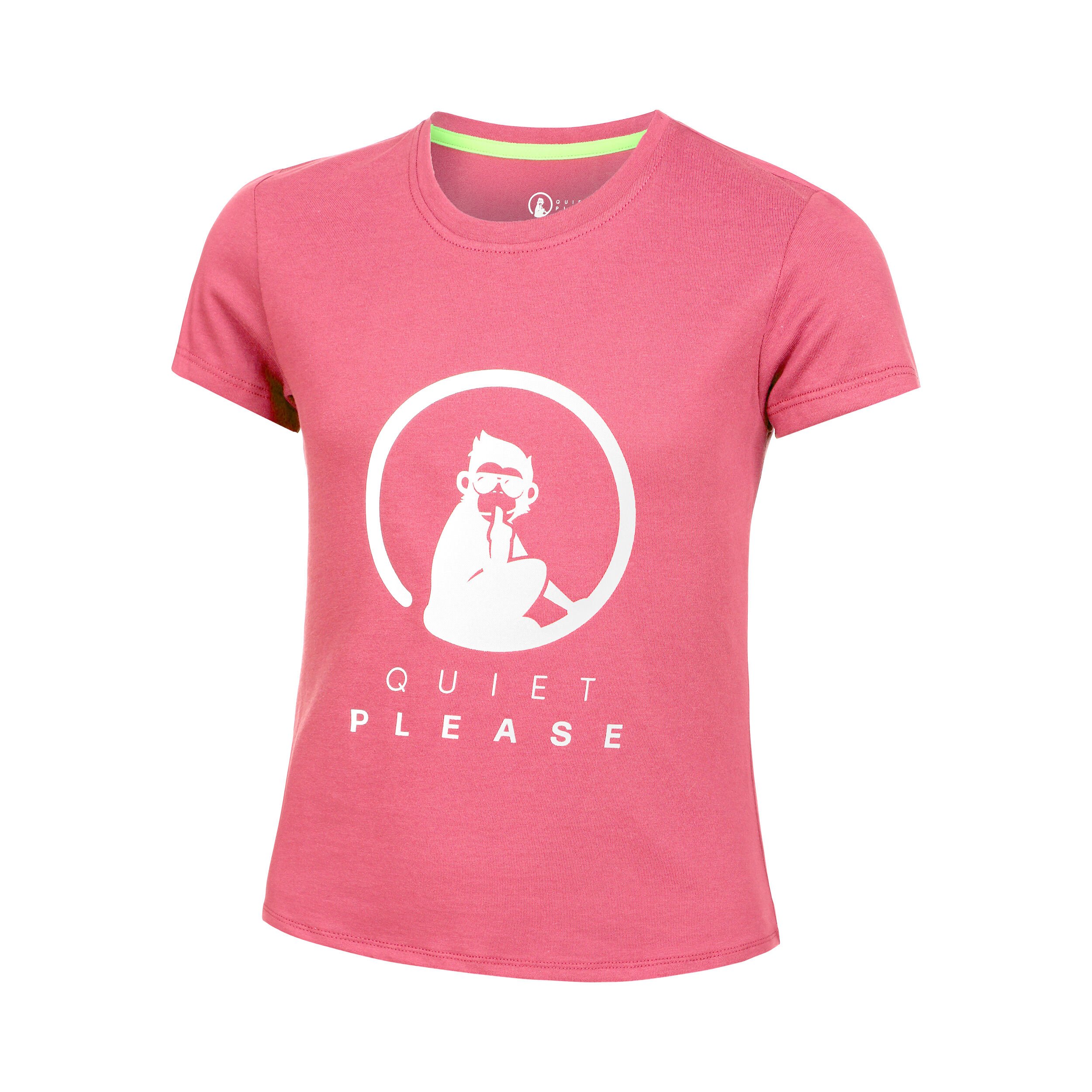 Baseline Logo T-Shirt Mädchen - Pink