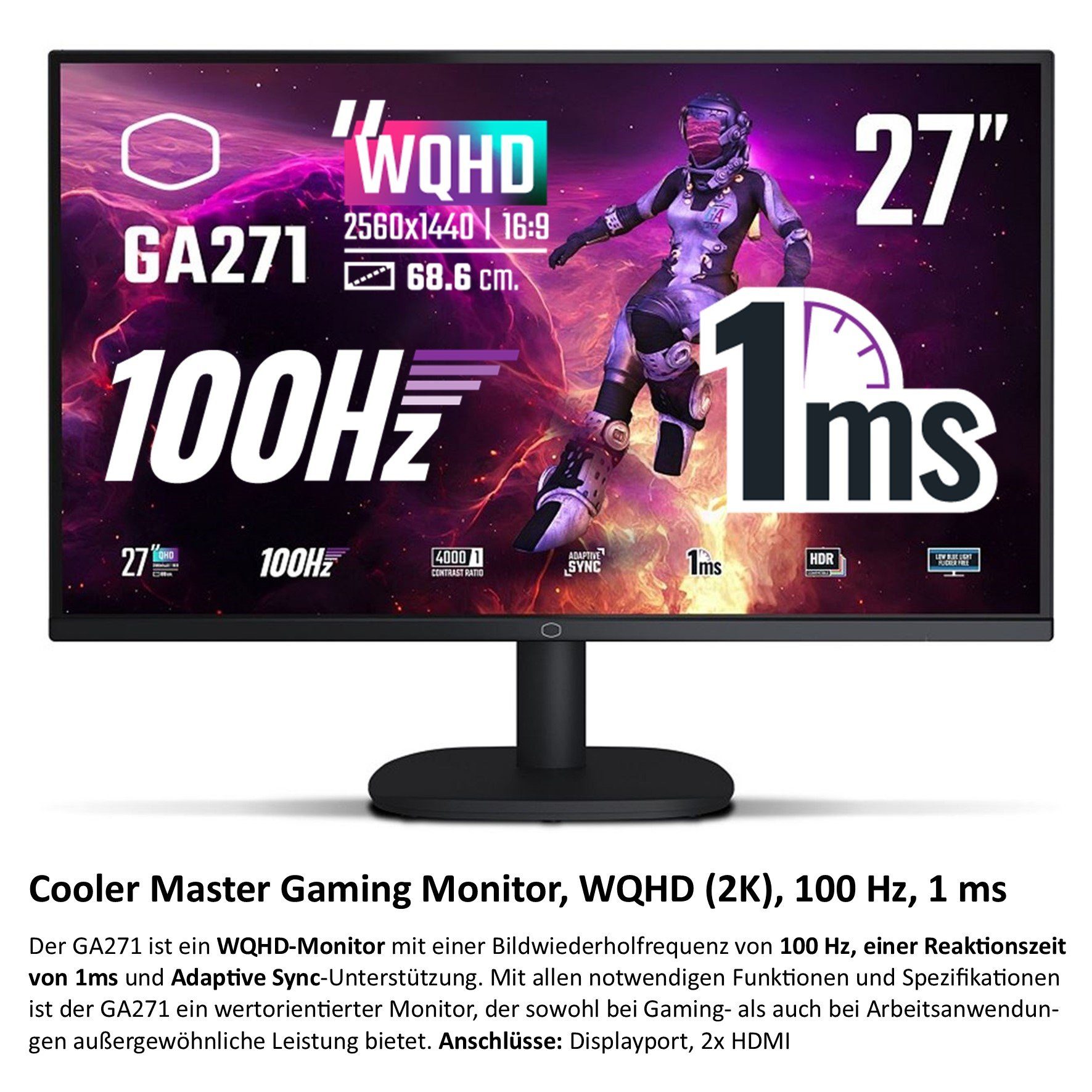 Meinpc 2K-Set Ryzen 7 RTX 4060 Gaming-PC-Komplettsystem (27,00