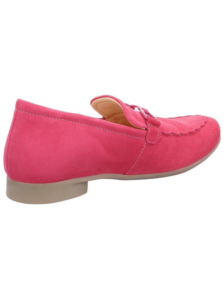 Think! Leder-Mokassins in Pink günstig kaufen