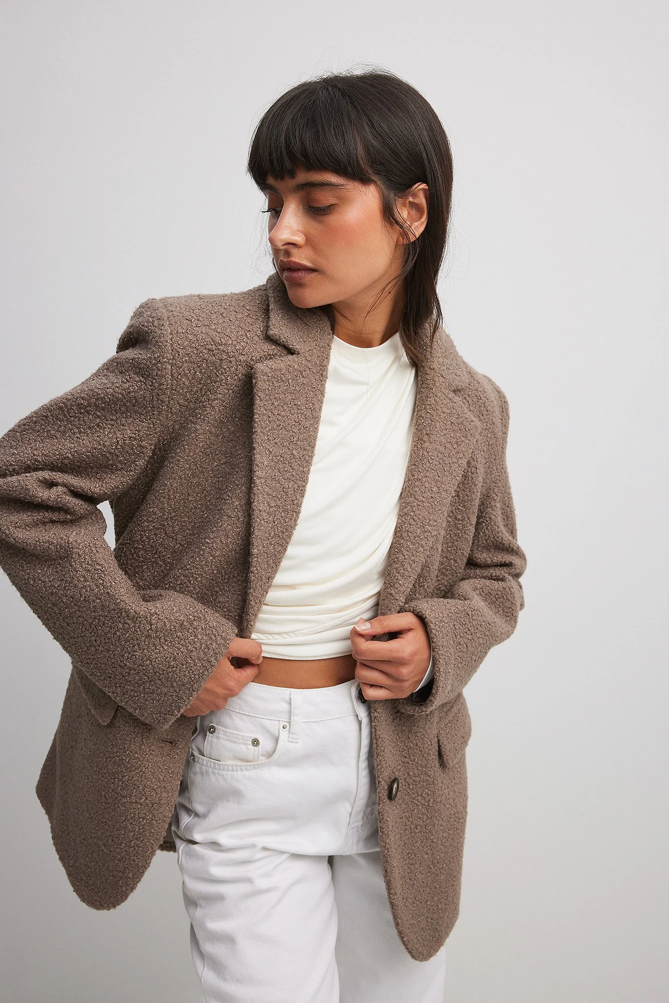 Flauschiger Blazer