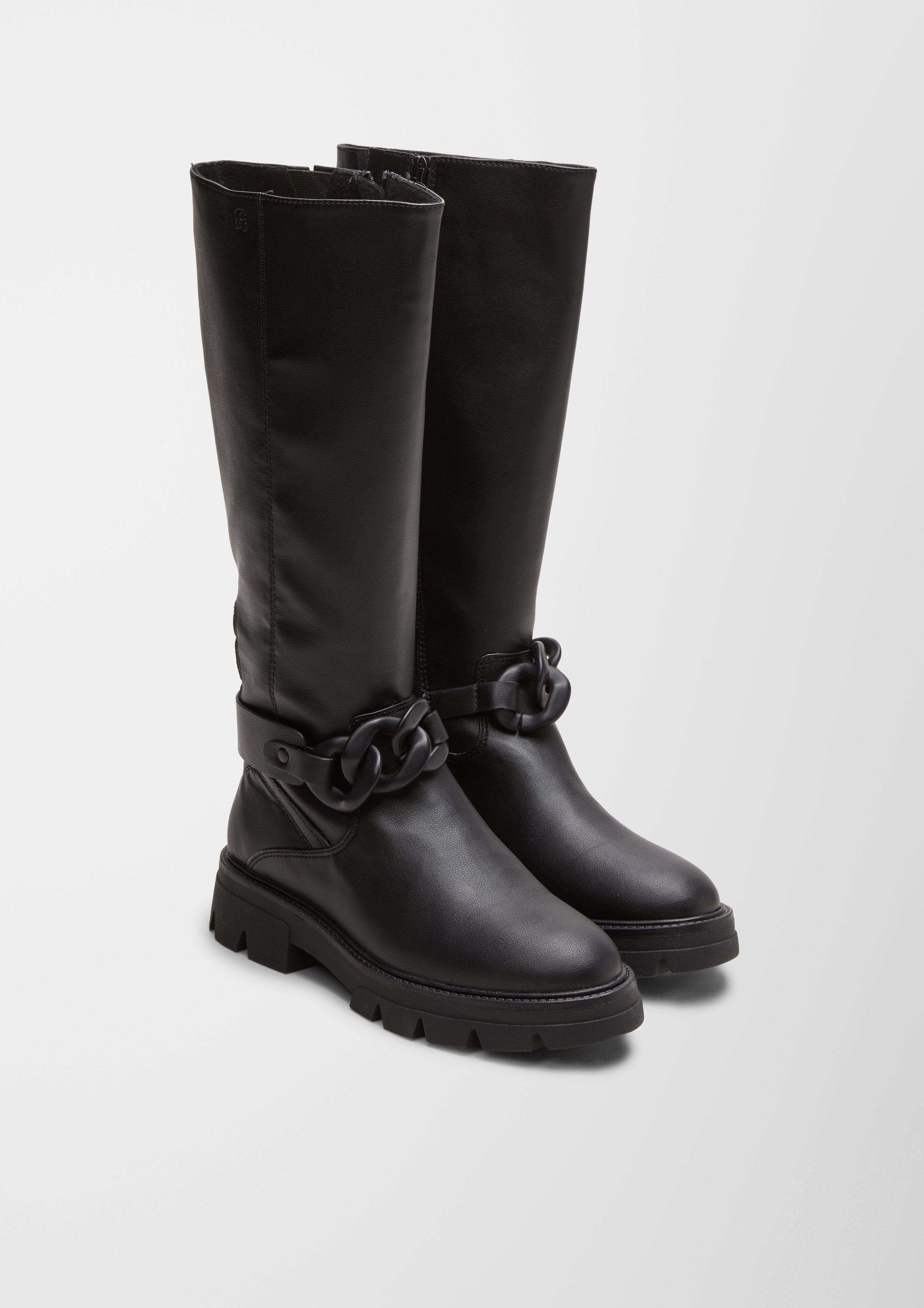 Stiefel mit Schmuck-Detail  6006606-001