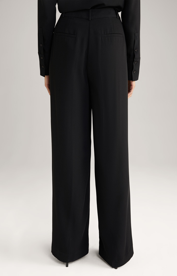 Twill-Hose in Schwarz
