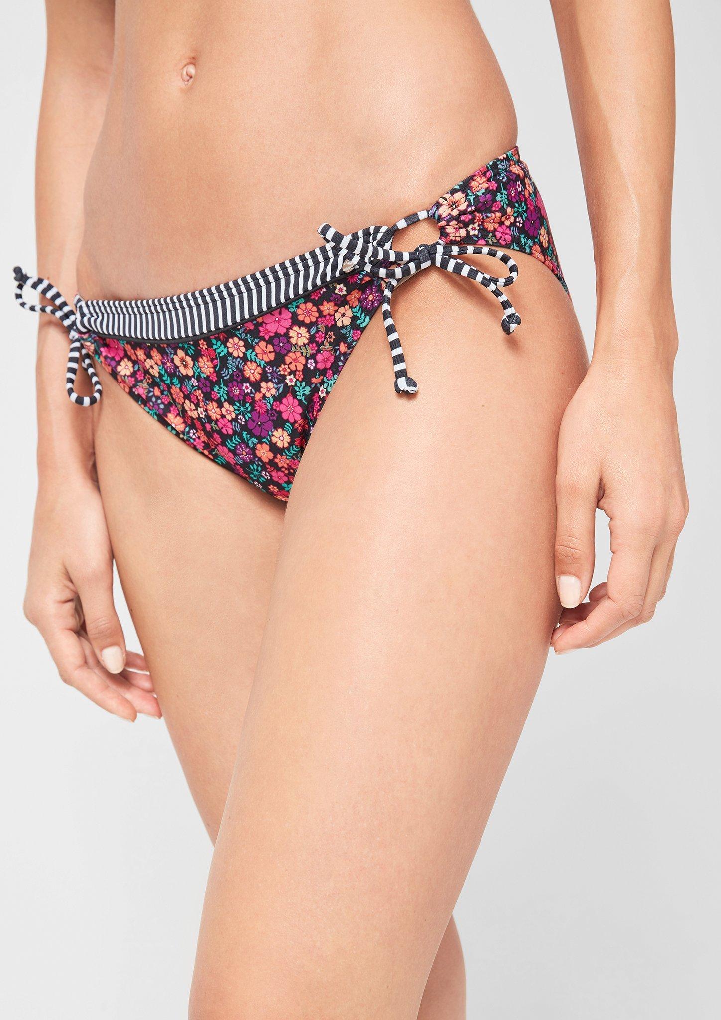 Gemusterte Badehose mit seitlicher Schnürung  532.920.265.50958-99A2