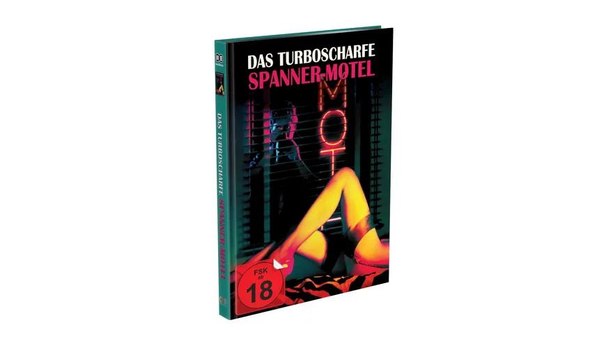 DAS TURBOSCHARFE SPANNER-MOTEL - 2-Disc Mediabook Cover A (Blu-ray + DVD) Limited Edition - Uncut