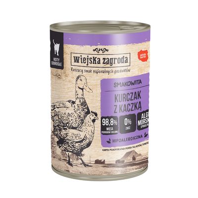 Wiejska Zagroda Cat 12 x 400 g