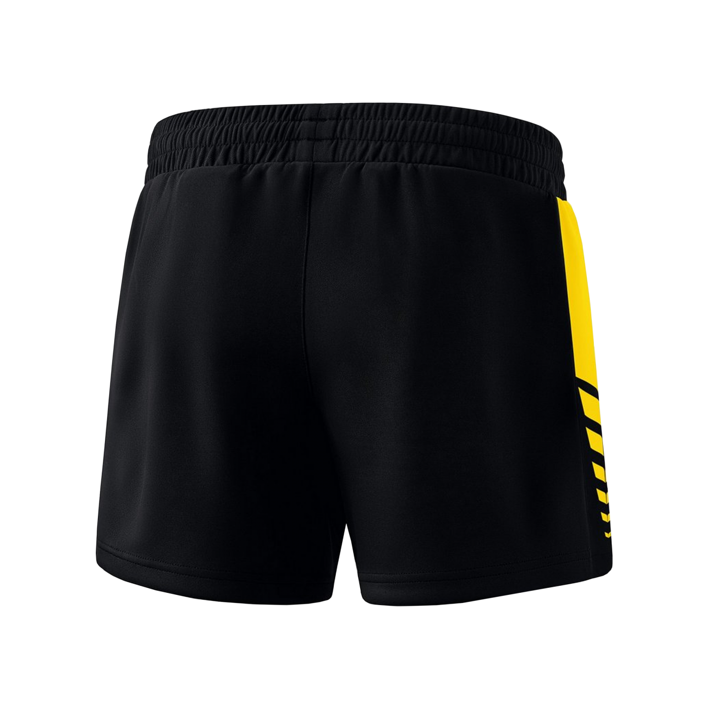 Erima Six Wings Worker Short Damen Schwarz Gelb