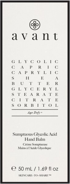 Avant Age Defy+ Sumptuous Glycolic Acid Hand Balm Handbalsam