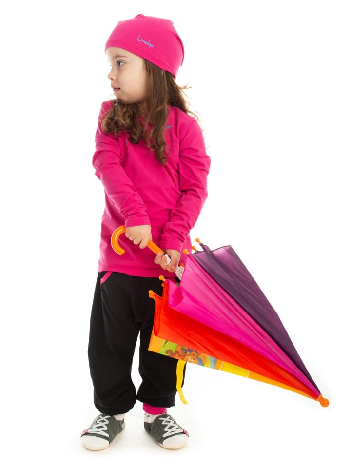 Winshape Longsleeve mit dezenter Raffung WKS1 in pink günstig kaufen