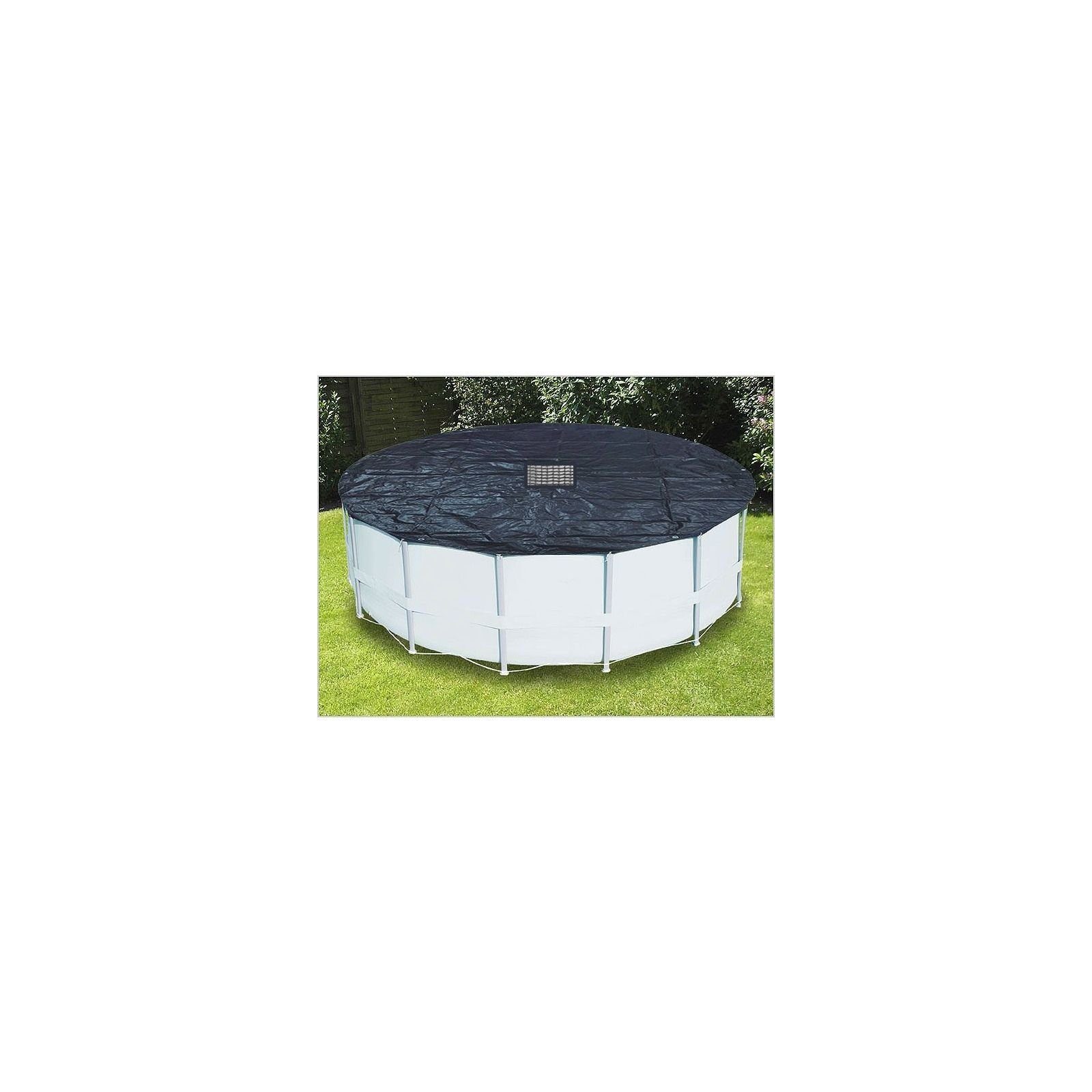 SO.DE.PM Poolverdeck Poolplane Ø 4,2, 3,6 m rund 150 gr, m² Typ 1144