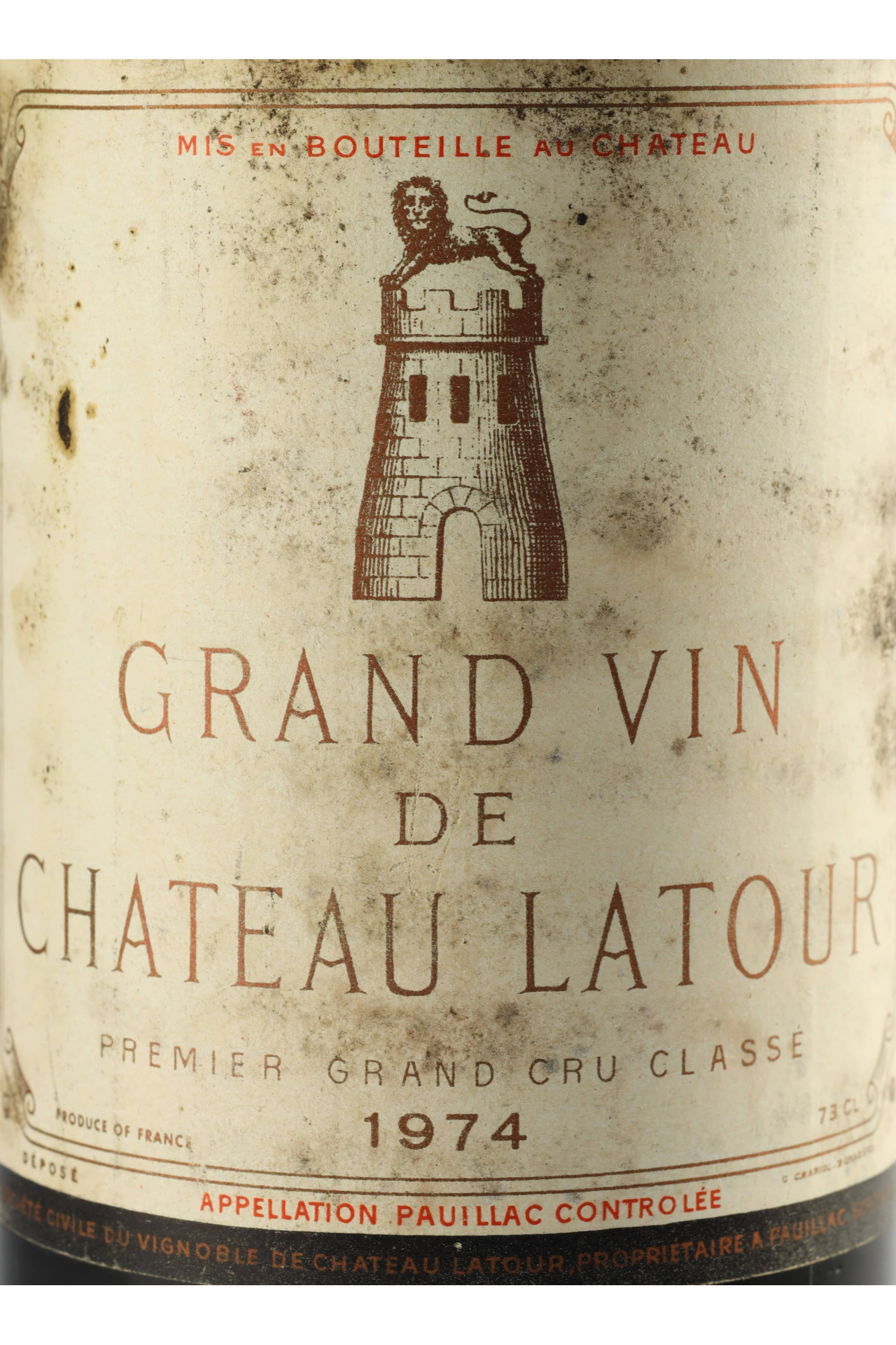 Château Latour 1974, Pauillac
