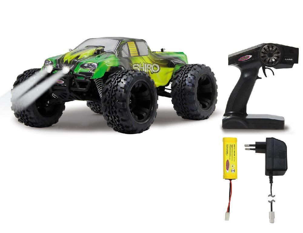 Jamara e.K. JAMARA Shiro Monstertruck 4WD 1:10 NiMh 2,4GHz mit LED