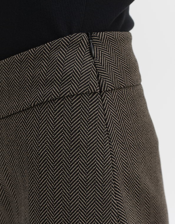 Culotte Misha herringbone