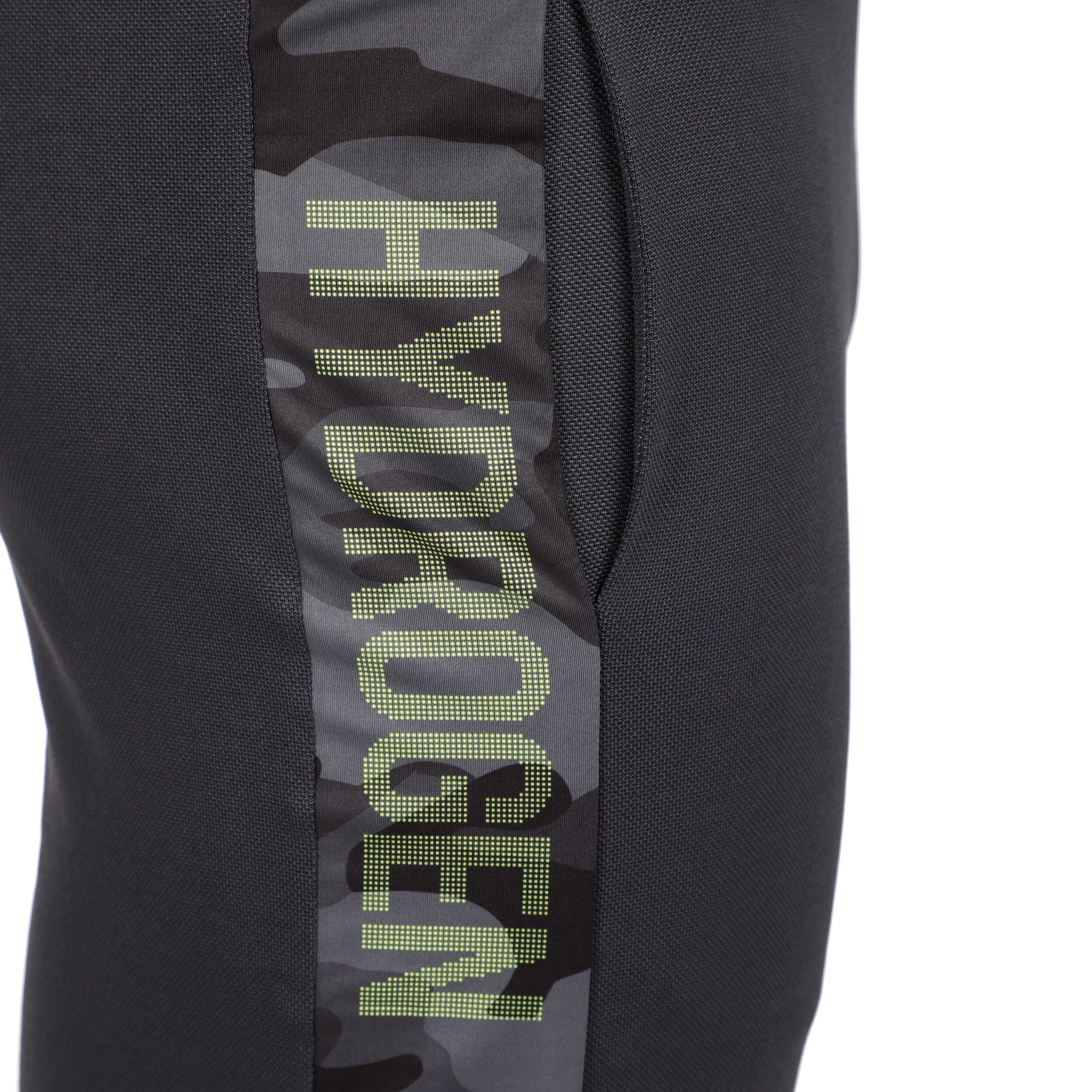 Camo Tech Shorts Herren - Dunkelgrau, Gelb