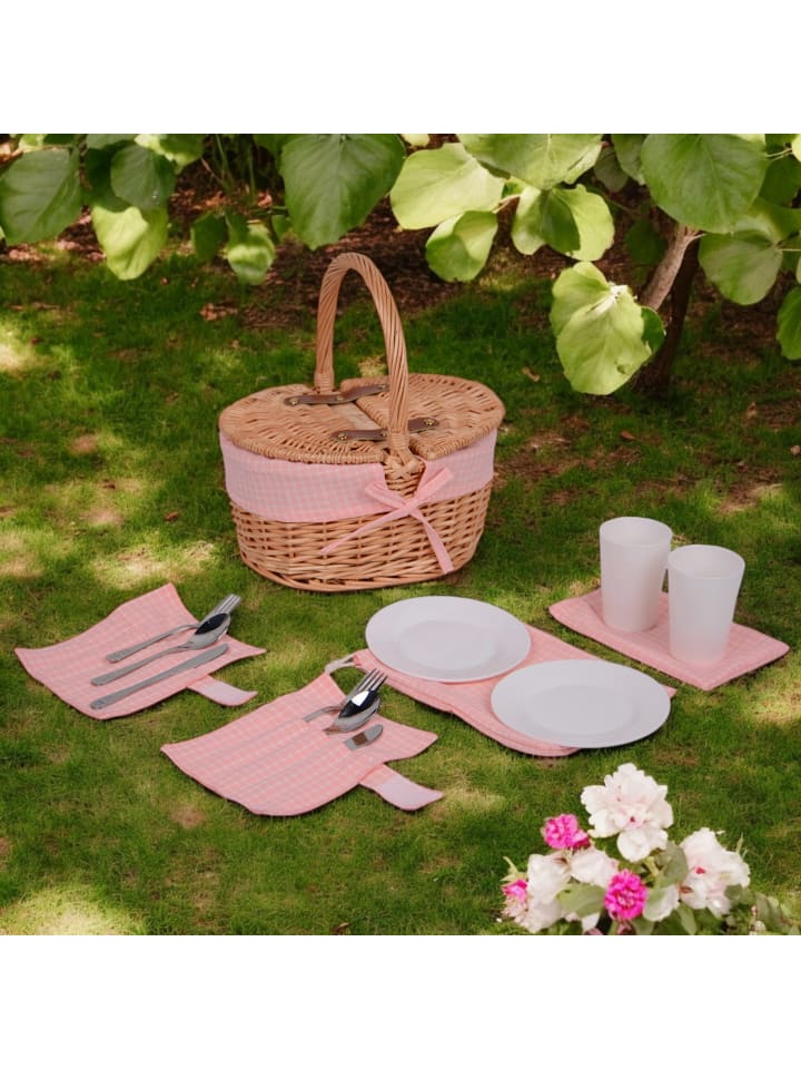UNUS Picknickkorb Kinder in Pink günstig kaufen onesize