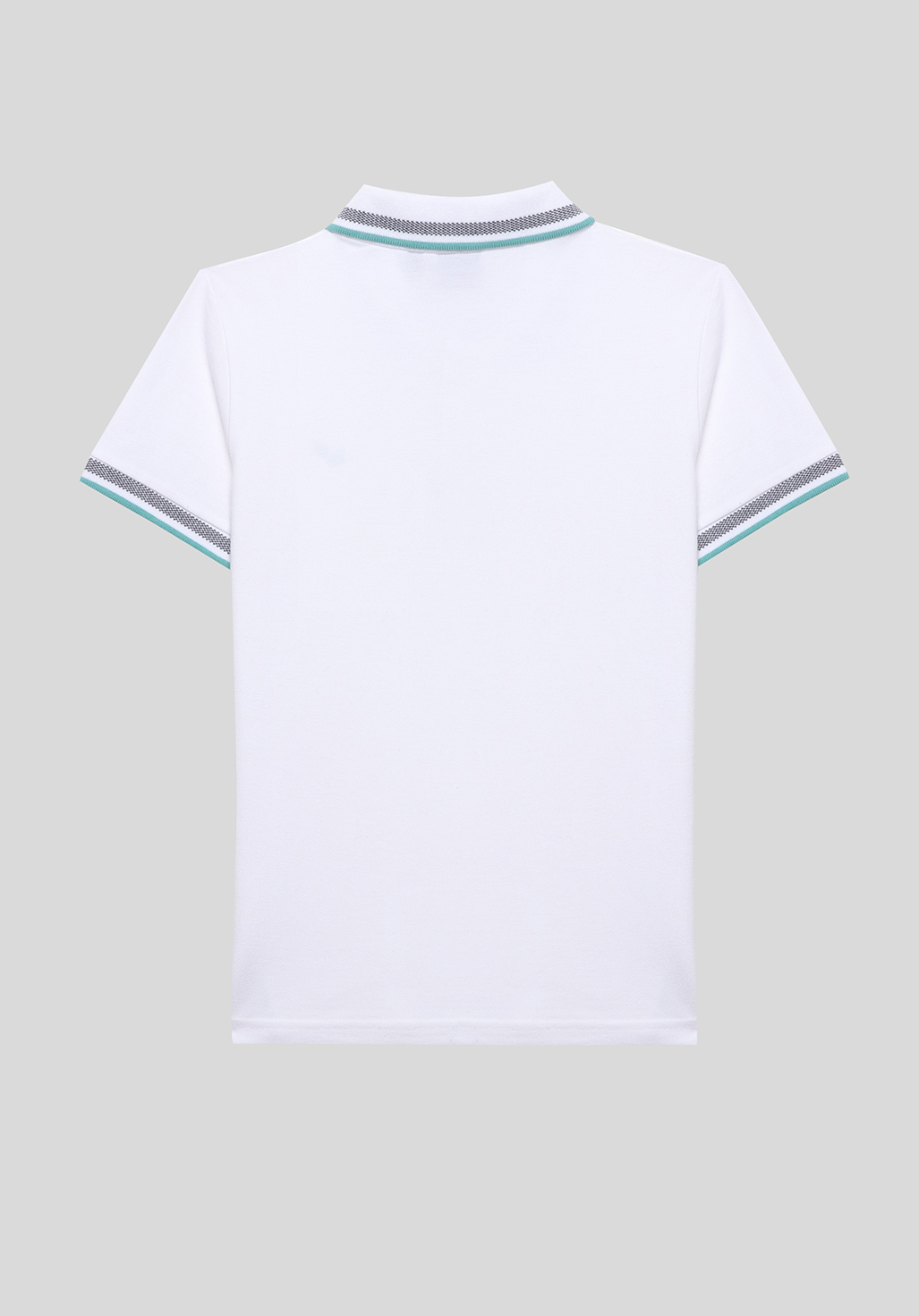OSLO   Polo blanc garçon en 100% coton