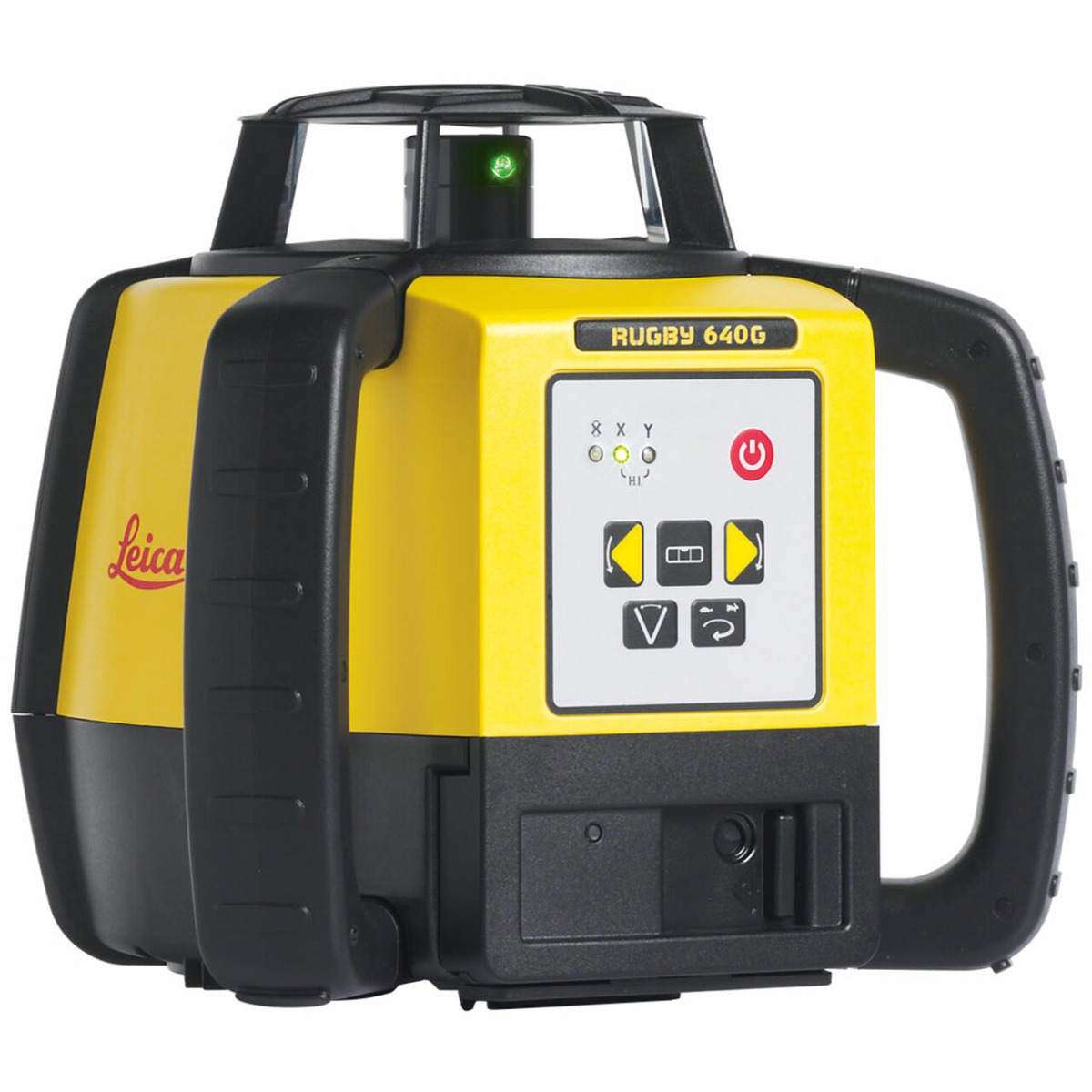 Leica 6011489 Rugby 640G Laser vert autonivelant horizontal/vertical + Rod Eye 120 + RC400 + Adaptateur intelligent 6011489