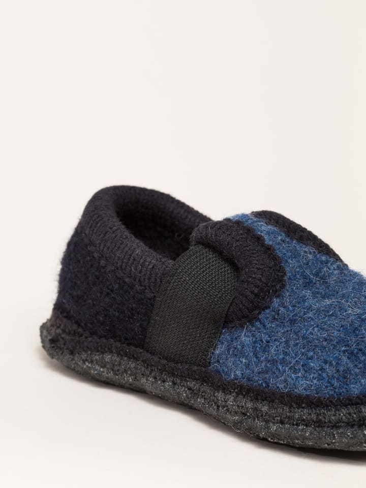 kitz-pichler Hausschuh Bobby UNI in jeansblau/nachtblau günstig kaufen 26