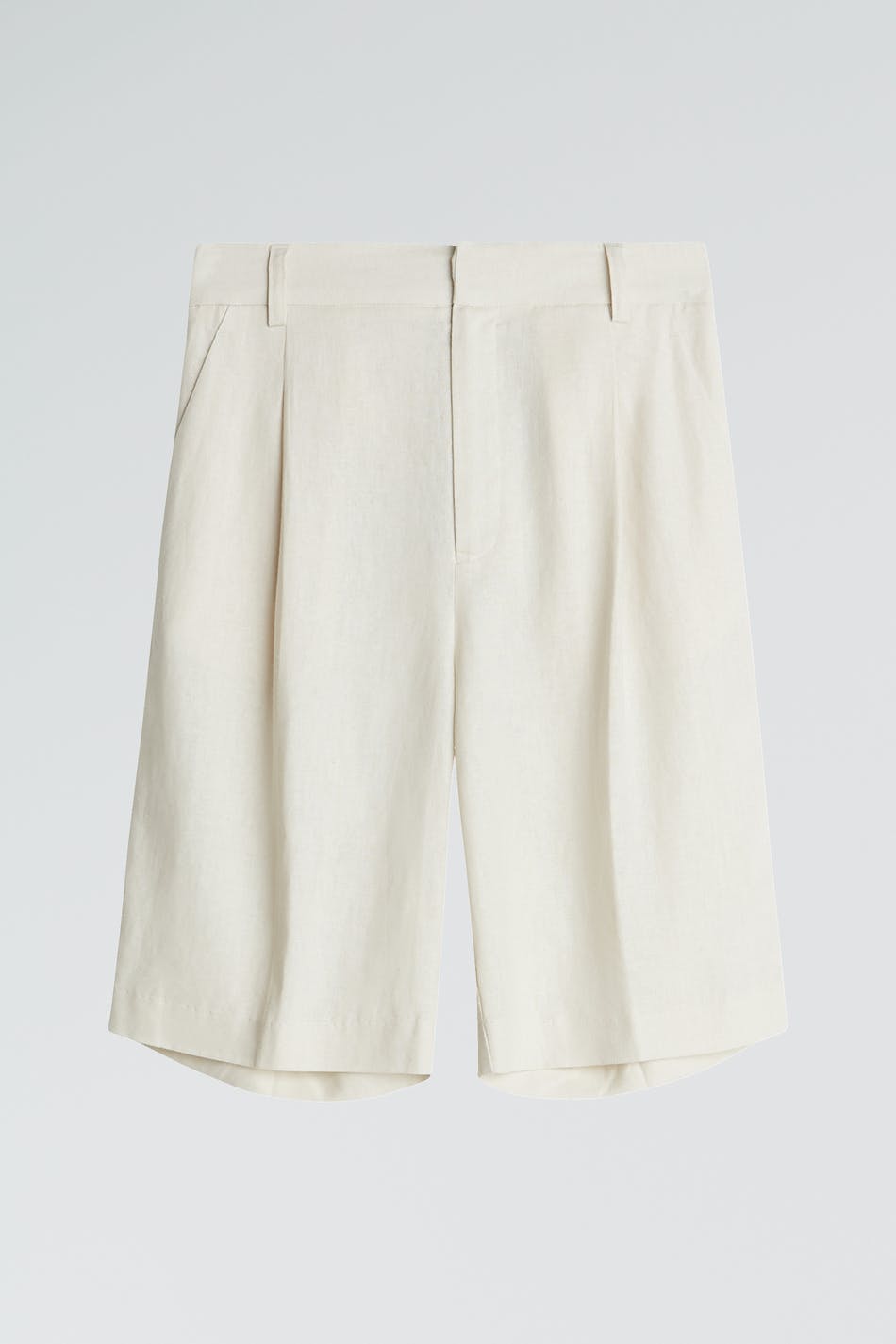 Caroline linen shorts