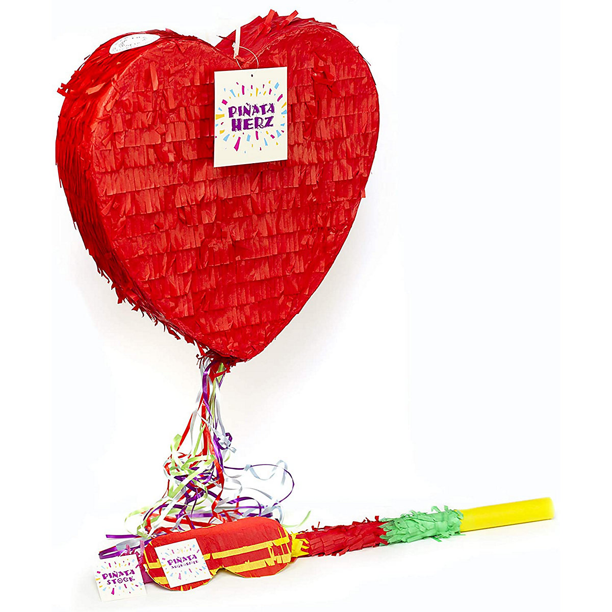 Pinata Herz Set