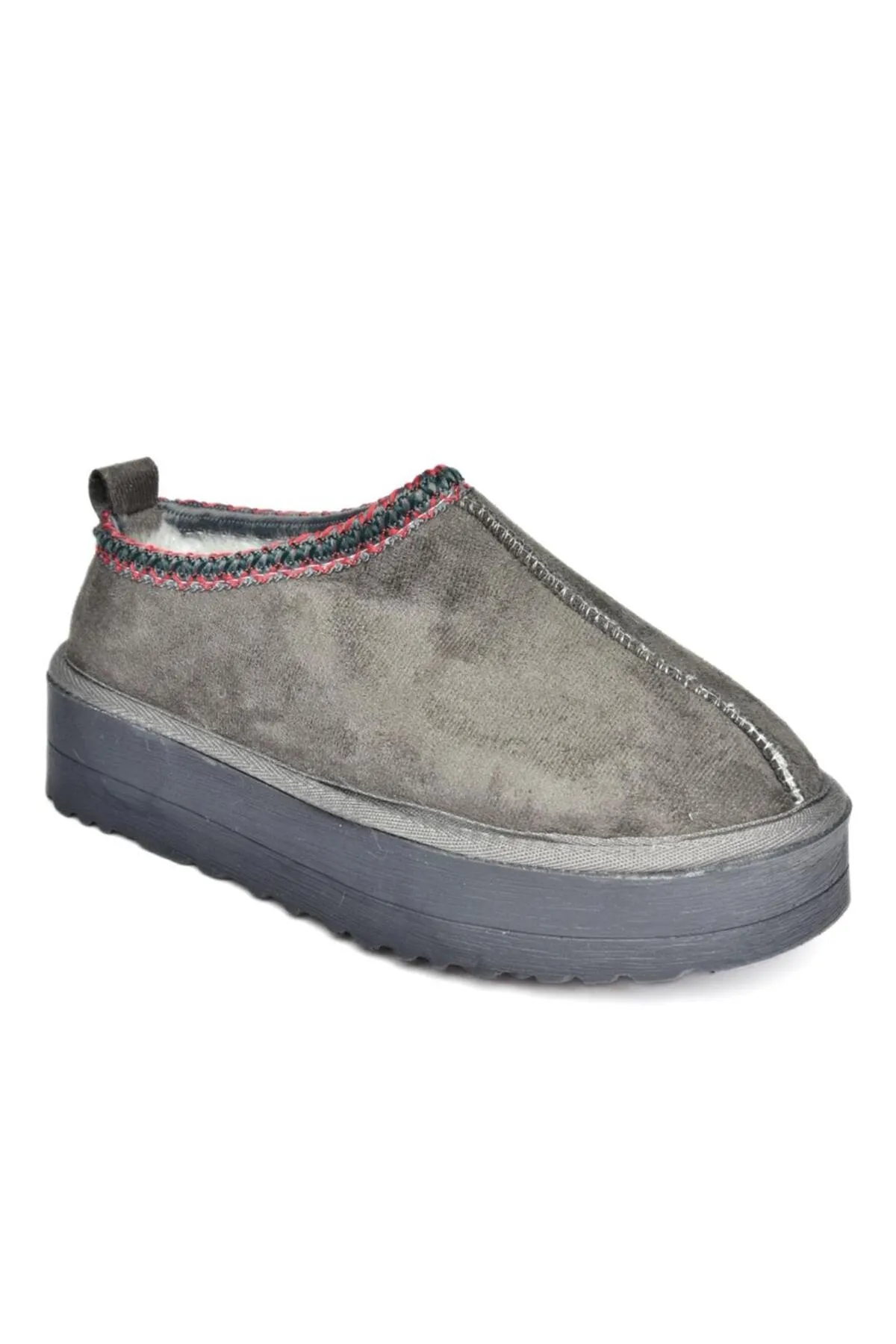 Fox Shoes  Pantolette - Grau - Flacher Absatz