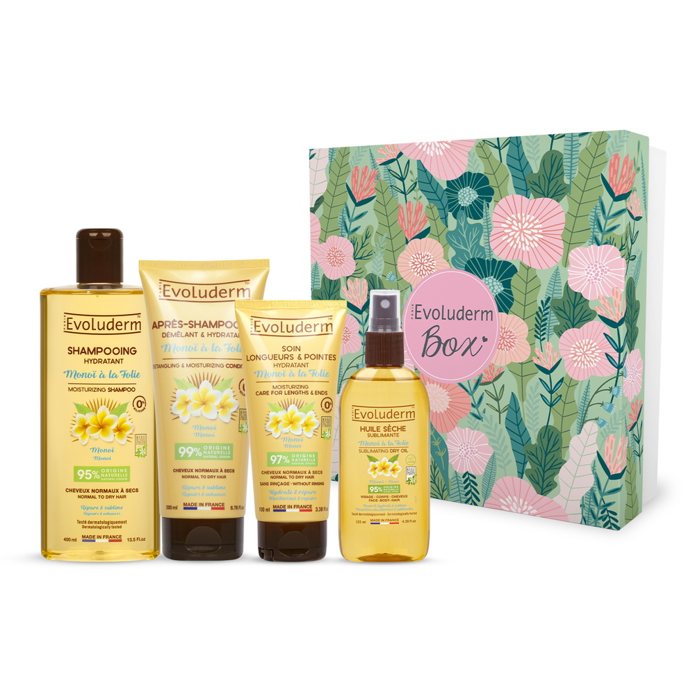 evoluderm Monoï à la Folie Coffret Monoï Cheveux