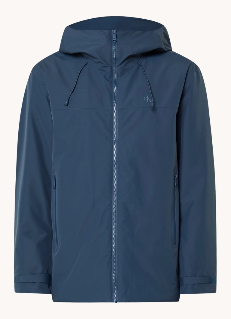 Parka acolchoada Calvin Klein com revestimento repelente à água