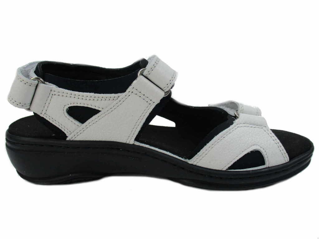 FIDELIO Komfort Sandalen weiss