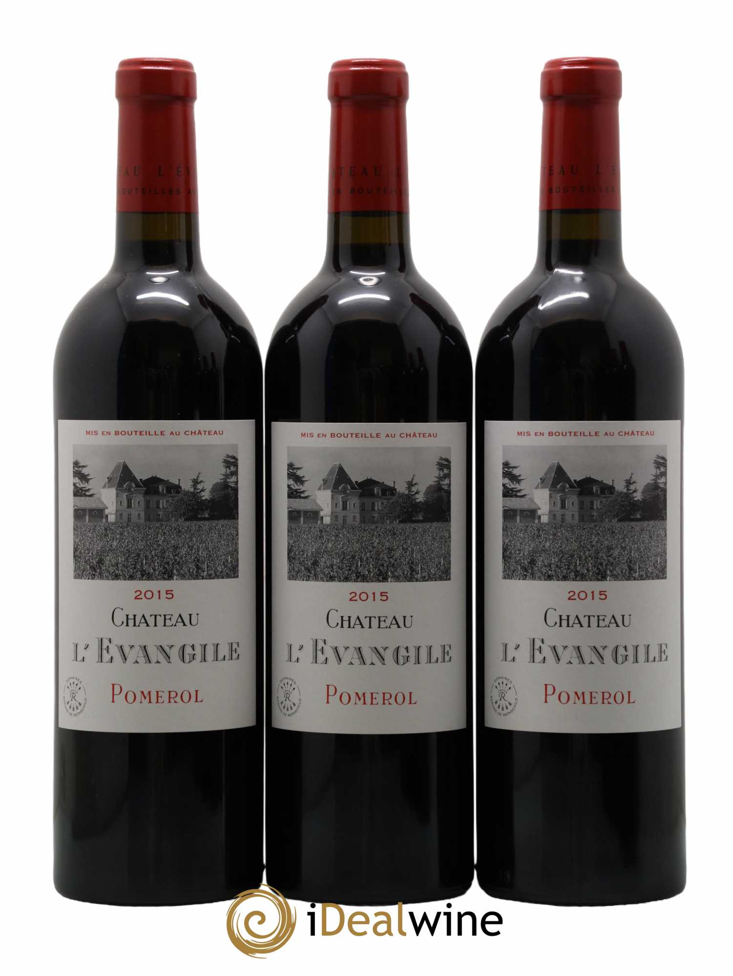 Château l'Évangile  2015 - Lot de 6 Bouteilles
