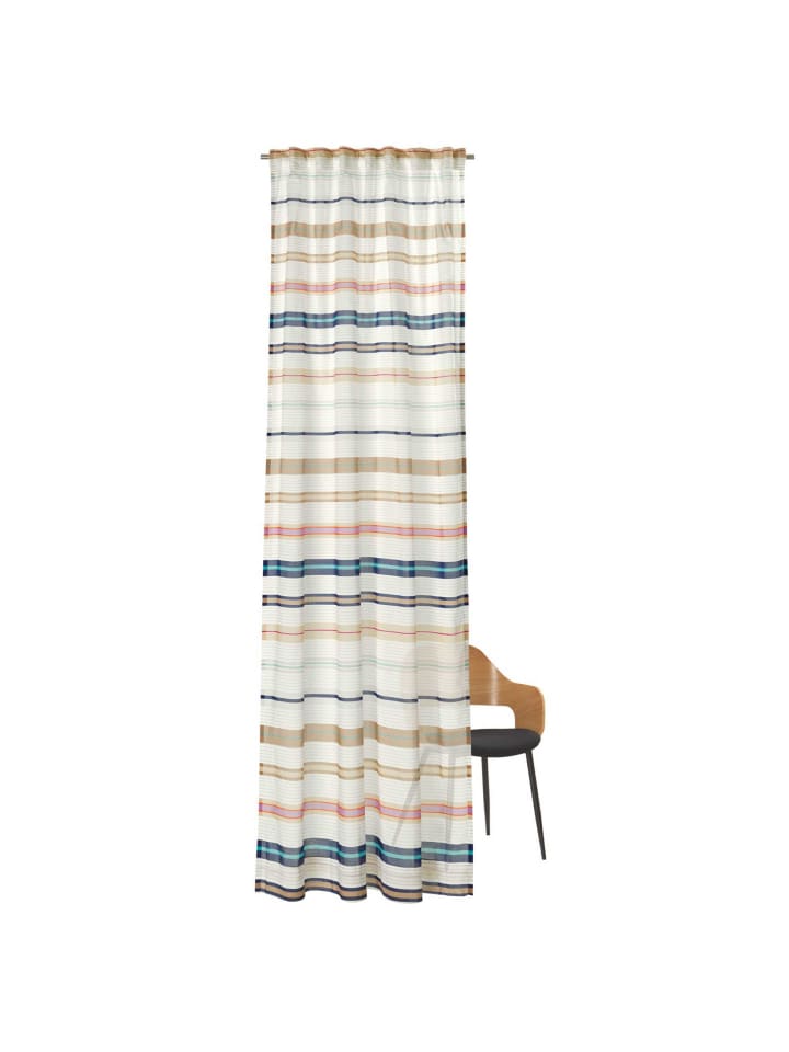 ESPRIT Transparenter Schlaufenvorhang JANNY in Multi günstig kaufen 130x250 cm