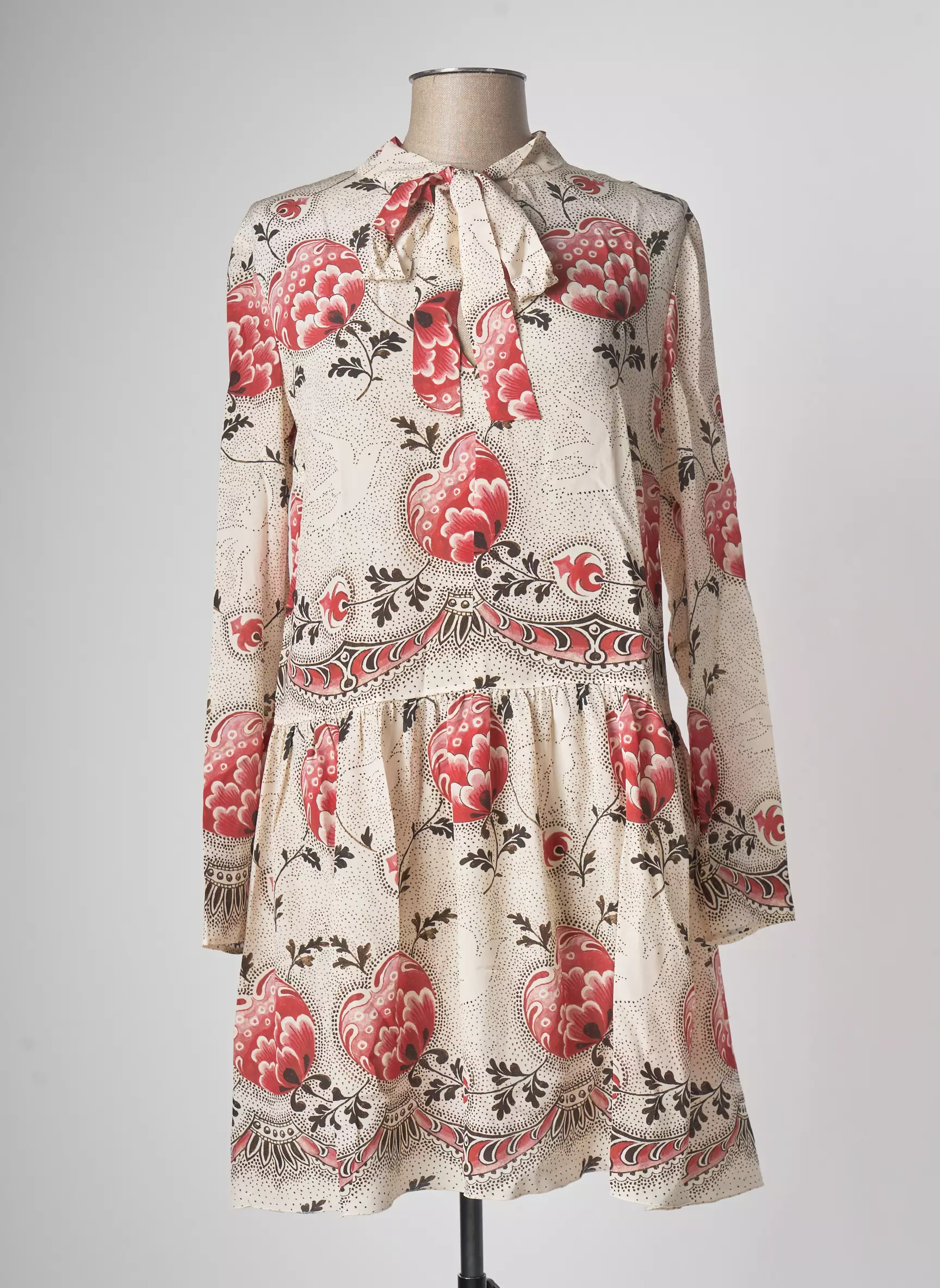 Red Valentino Robes Courtes Femme couleur beige