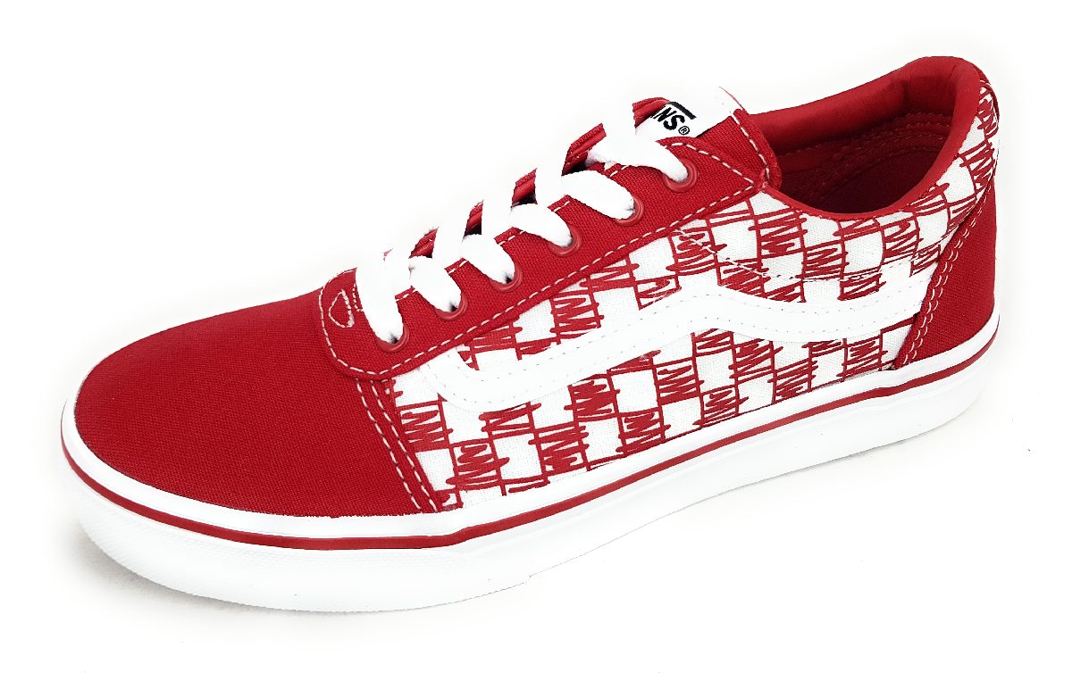 Vans Ward VN0A38J9IZQ1 Rot racing red