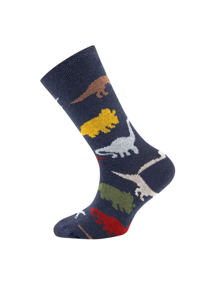 ewers 6er-Set Socken 6er Pack Ringel/Dino in tinte-sweater grau günstig kaufen